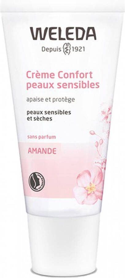 Weleda Amandel Comfort Crème Voor de Gevoelige Huid 30 ml
