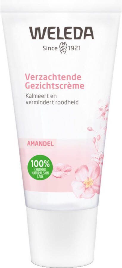 Weleda Verzachtende Gezichtscrème Amandel 30ml 100% natuurlijk