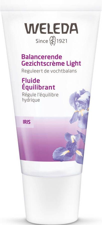 Weleda Balancerende Gezichtscrème Light- Iris 30ml 100% natuurlijk