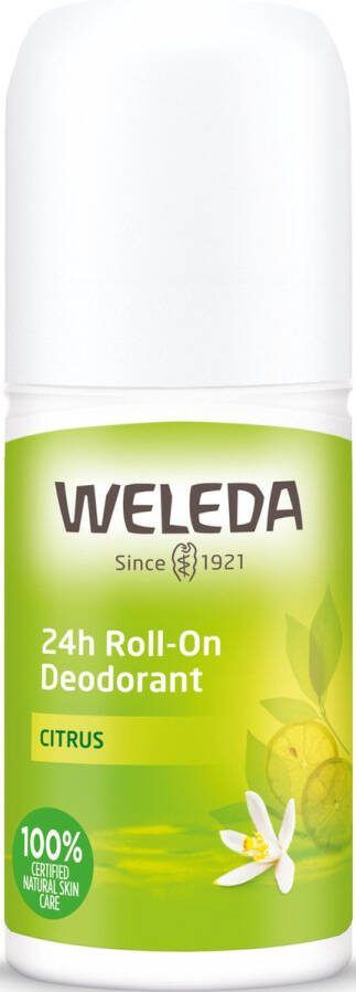 Weleda 24H Roll-On Deodorant Citrus 50ml 100% natuurlijk