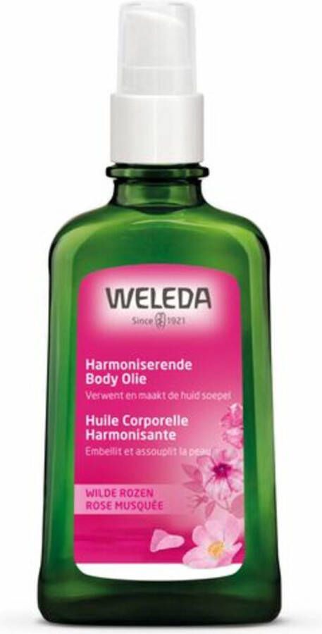 Weleda Harmoniserende Body Olie Wilde Rozen 100ml 100% natuurlijk