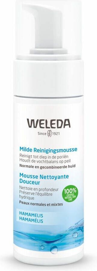 Weleda Milde Reinigingsmousse Reiniging 150ml 100% natuurlijk