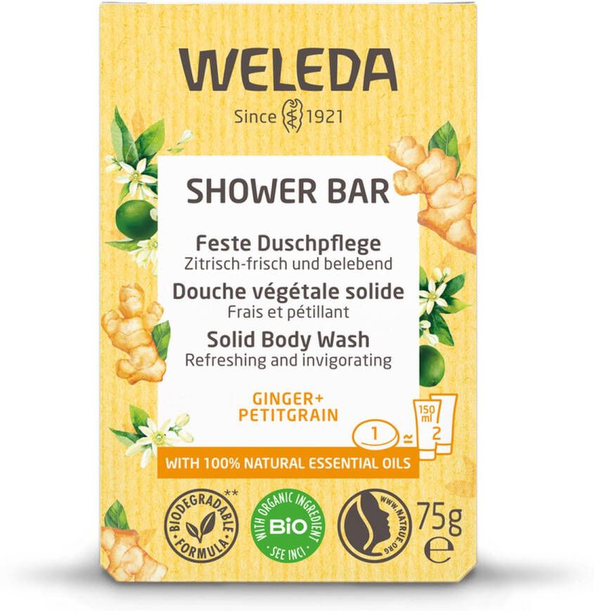 Weleda Shower Bar Ginger + Petitgrain