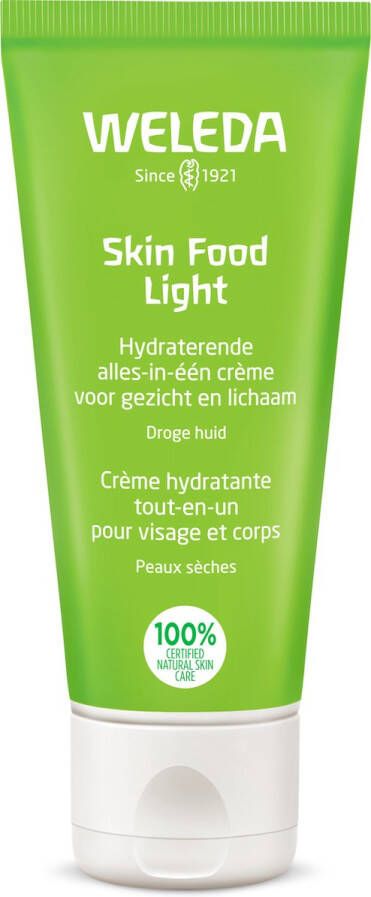 Weleda Skin Food Light Crème 75ml Droge huid 100% natuurlijk