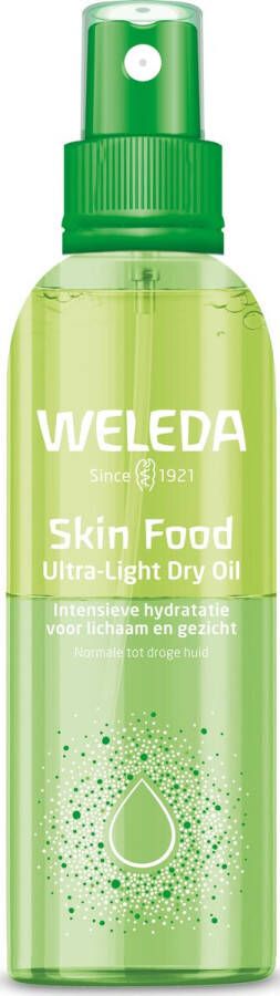 Weleda Skin Food Ultra-Light Dry Oil 100ml Droge huid 100% natuurlijk