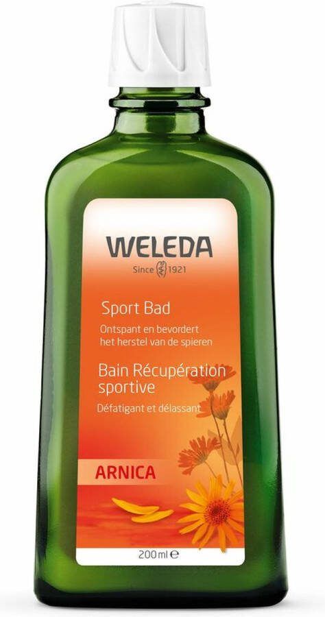 Weleda Sport Bad Arnica 200ml 100% natuurlijk