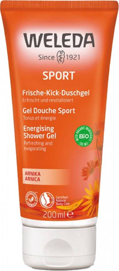 Weleda Sport Douchegel Arnica 200ml 100% natuurlijk