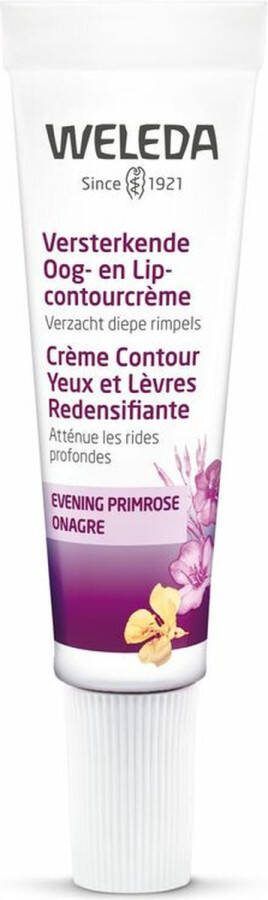 Weleda Versterkende Oog en Lipcontourcrème Evening Primrose 10ml 100% natuurlijk