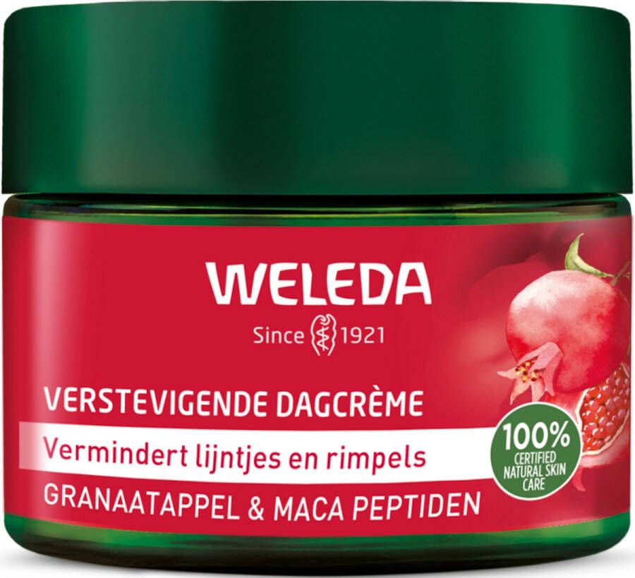 Weleda Verstevigende Dagcrème Granaatappel & Maca 40ml 100% natuurlijk