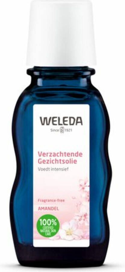 Weleda Verzachtende Gezichtsolie Amandel 50ml 100% natuurlijk