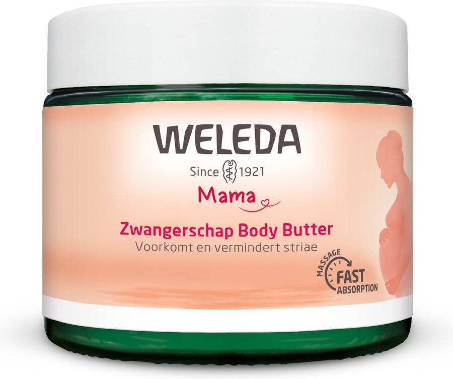 Weleda Zwangerschap Body Butter Mama & Baby 150ml 100% natuurlijk