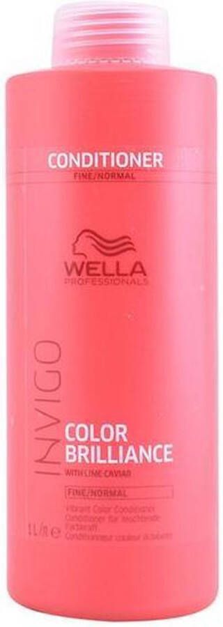 Wella Conditioner voor Fijn Haar Invigo Color Brilliance (1000 ml)