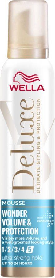 Wella Deluxe Volume & Protection Mousse 200 ml