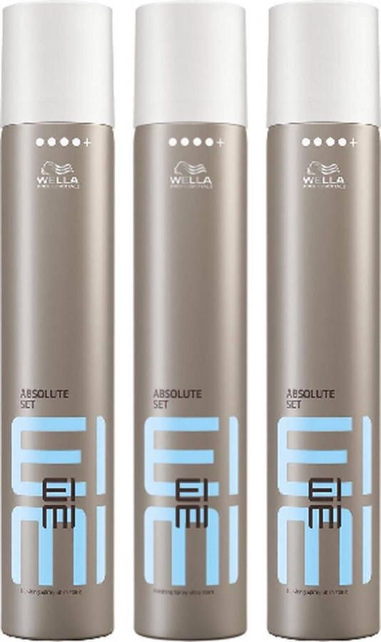 Wella EIMI Absolute Set Ultra Strong Finishing Spray 3 x 500ML