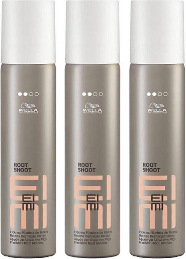 Wella EIMI Root Shoot Haarmousse Volumegevend 3 x 200 ml