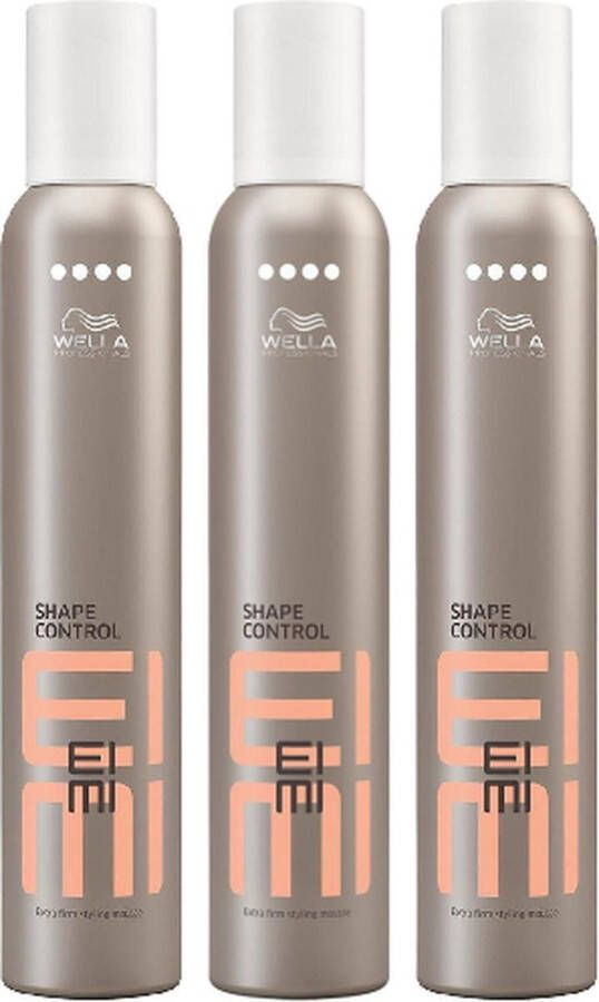 Wella Eimi Strong Hold Shape Control 3 x 500ml