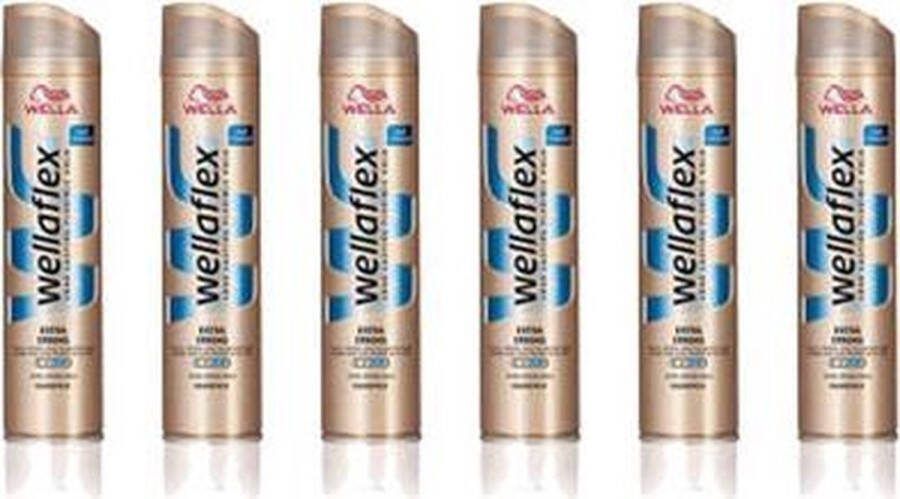 Wella Flex 2nd Day Volume Boost Extra Strong Hold 6x400ml Hairspray