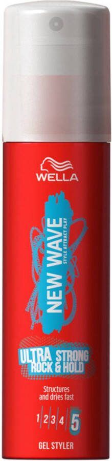 Wella New Wave Fix'N Go Gel Ult.Str haargel 100 ml