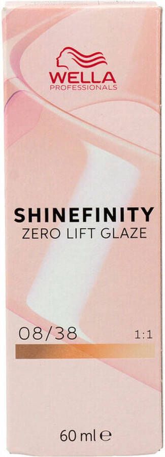 Wella Permanente kleur Shinefinity Nº 08 38 (60 ml)