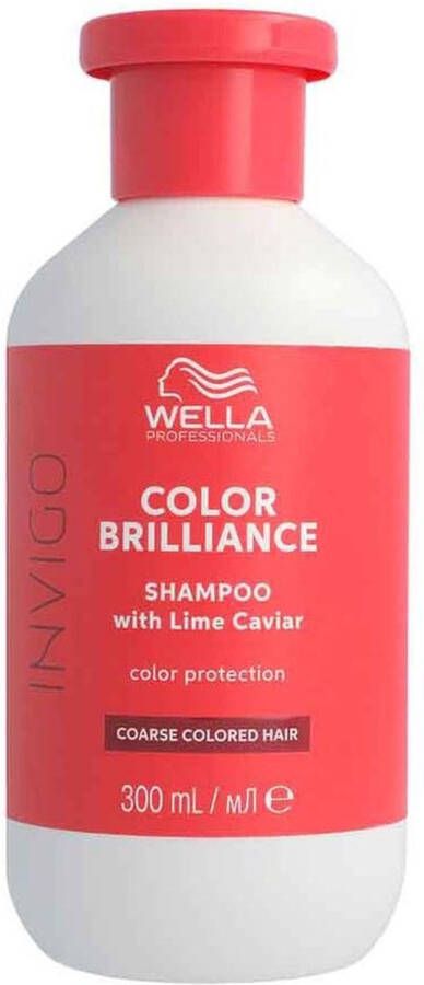 Wella Professional s Invigo Color Brilliance Shampoo Gekleurd & Dik Haar 300 ml