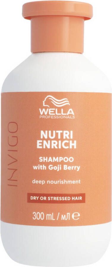 Wella Professional s Invigo Nutri Enrich Shampoo Droog Haar 300ml Normale shampoo vrouwen Voor Alle haartypes