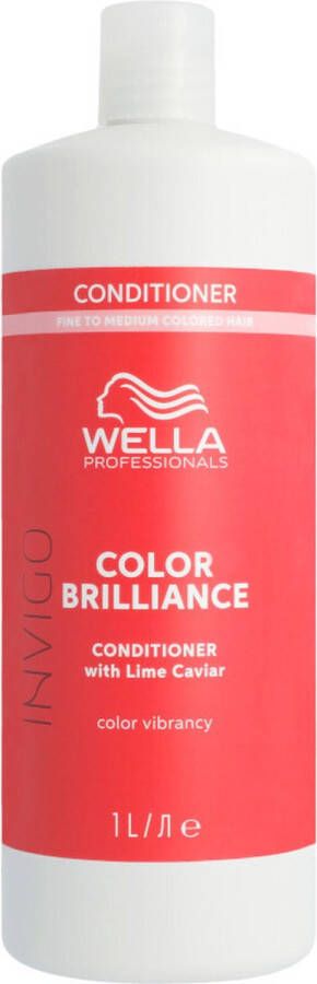 Wella Professional Wella Brilliance Conditioner fijn normaal haar -1000 ml Conditioner voor ieder haartype