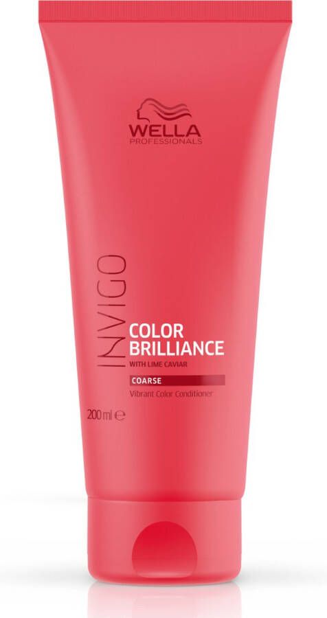 Wella Professional Wella Invigo Color Brilliance Conditioner weerbarstig haar -250 ml Conditioner voor ieder haartype