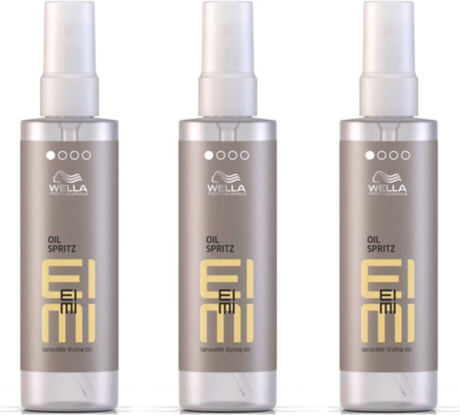 Wella Professionals EIMI Oil Spritz voordeelverpakking 3 x 95ML