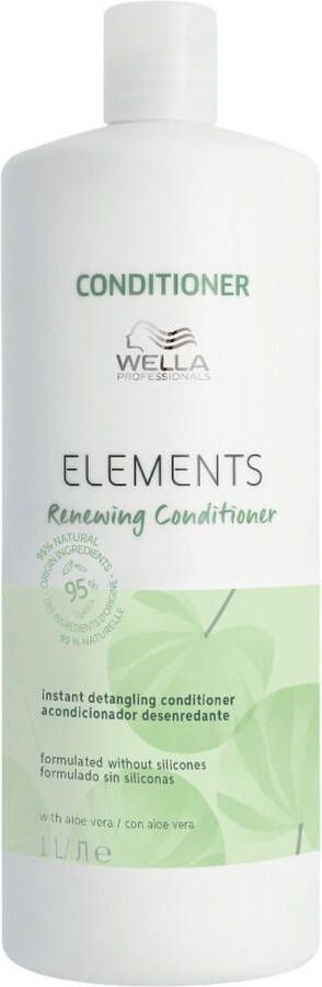 Wella Professionals Elements Renewing Conditioner Refill 1000 ml Conditioner voor ieder haartype