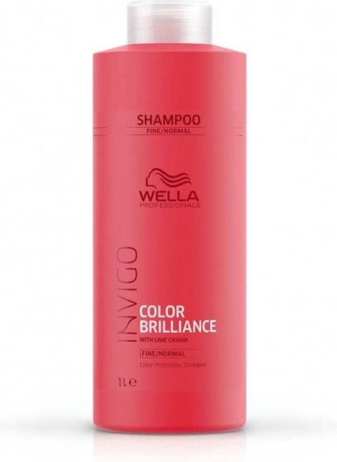 Wella Professionals Invigo Color Brilliance Color Protection Shampoo Fine normal 500 Ml
