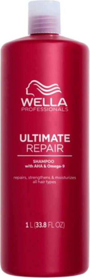 Wella Professionals Ultimate Repair Shampoo 1000 ml Normale shampoo vrouwen Voor Alle haartypes