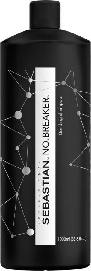 Wella Sebastian Professional No.Breaker Bonding Shampoo 1000 ml Normale shampoo vrouwen Voor Alle haartypes