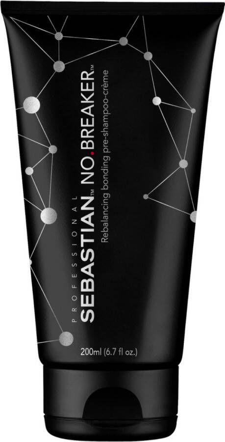 Wella Sebastian Professional No.Breaker Rebalancing Bonding Pre-shampoo 200ml Normale shampoo vrouwen Voor Alle haartypes