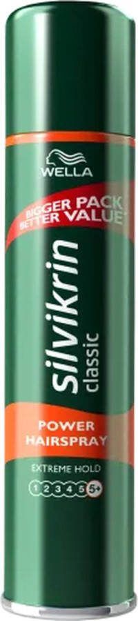 Wella Silvikrin Extreme Hold Hairspray 5+ 400 ml