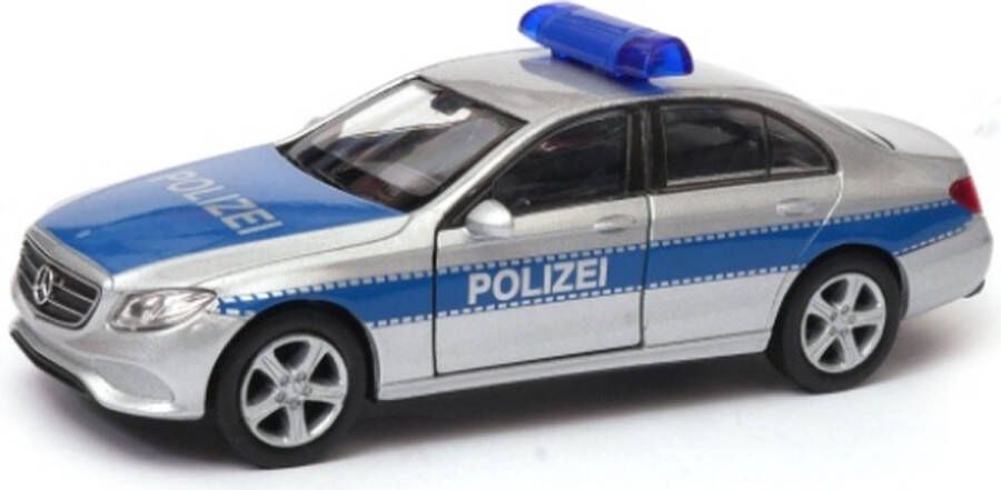 Welly Mercedes-Benz E-Klasse Politie (Zilver) (12 cm) 1 34 {Modelauto Schaalmodel Miniatuurauto Speelgoed Ambulance Politie Brandweer Brandweerauto Brandweerwagen Politieauto Politiewagen Ambulancewagen}