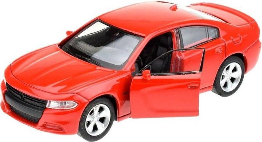 Welly Modelauto Dodge Charger 2016 Rood 1:34