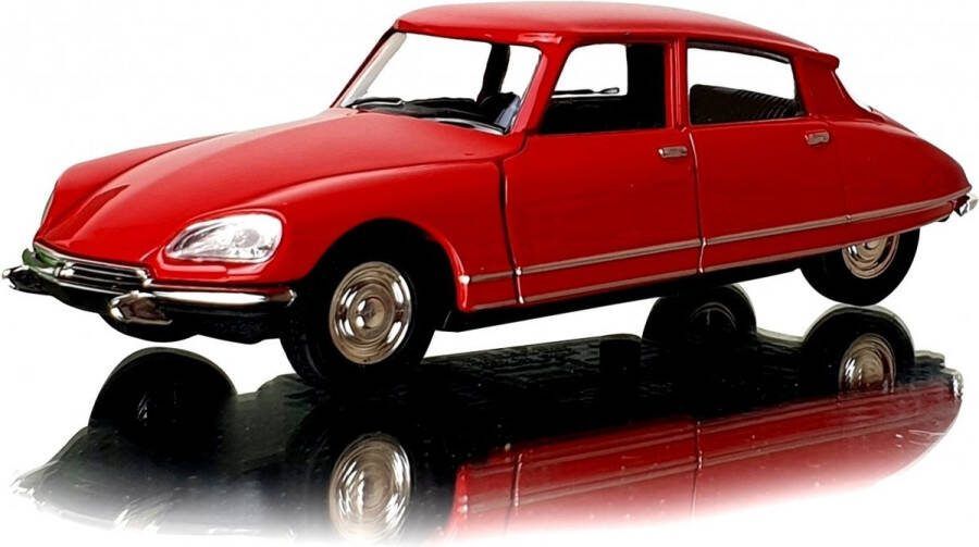 Welly Nex Citroën Snoek DS23 (Rood) (10 cm) 1 34 Welly Modelauto Schaalmodel Model auto