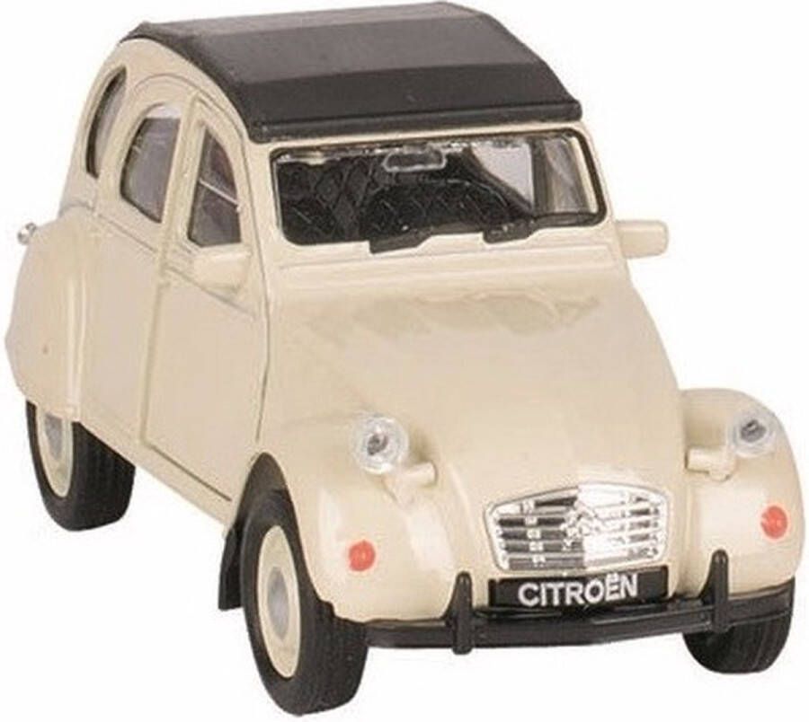 Welly Speelgoed Citroen 2cv Beige Dicht 1:36