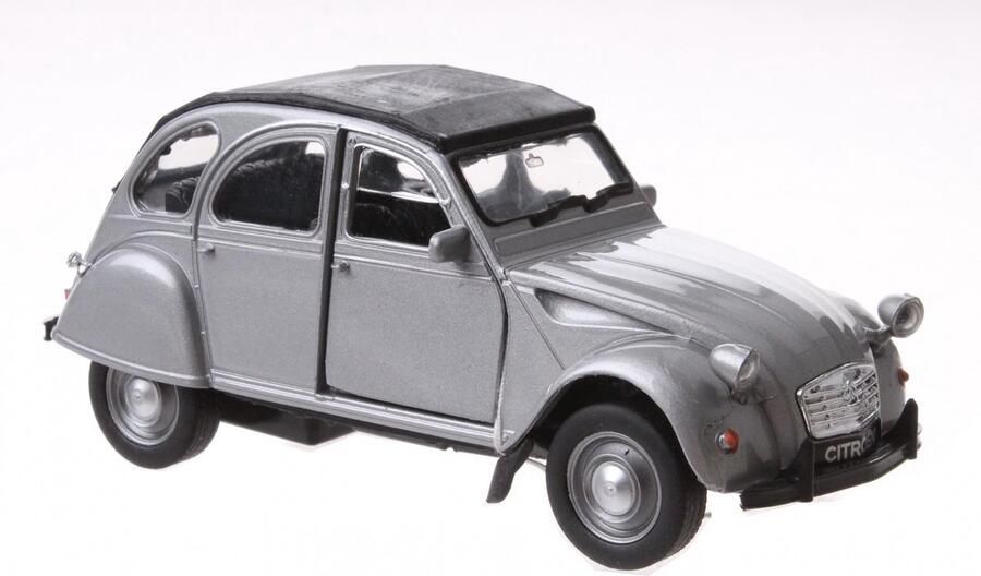 Welly Auto Citroën 2cv Junior Die-cast 11 Cm Grijs