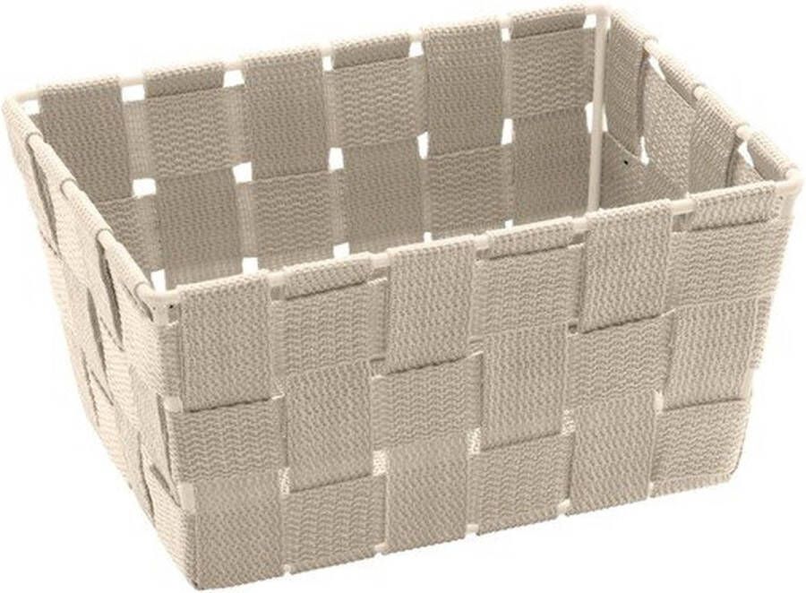 Wenko Adria Korf 9x14x19cm mini polypropyleen beige