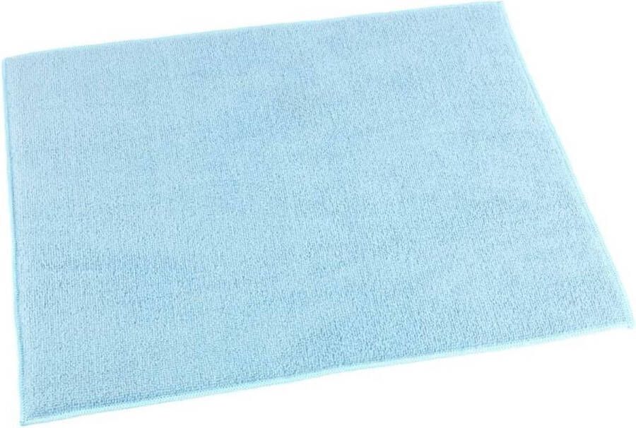 Wenko Afdruipmat 47 X 40 Cm Microzevel Blauw