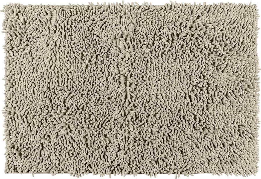 Wenko Badmat Chenille 50 X 80 Cm Polyester Beige