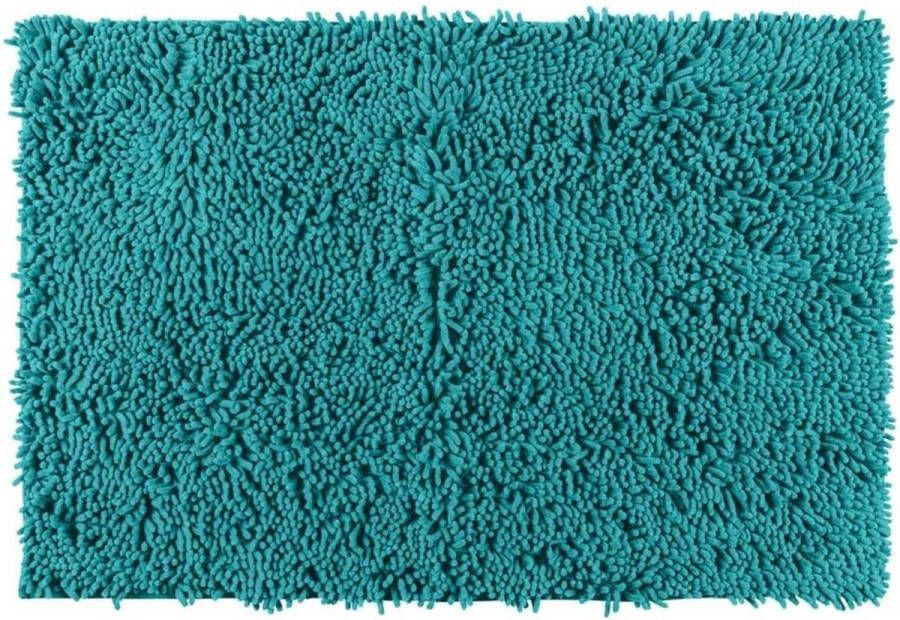 Wenko Badmat Chenille 80 X 50 Cm Polyester Groen