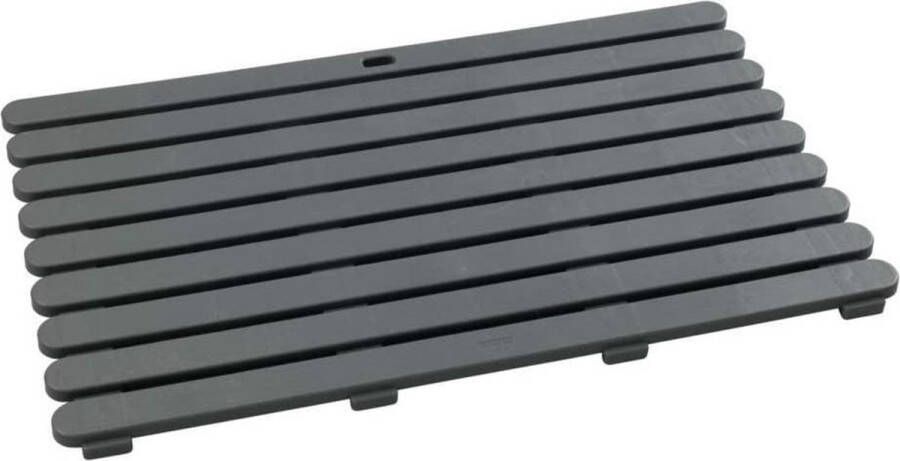 Wenko Badmat Duckboard 80 X 50 Cm Antraciet