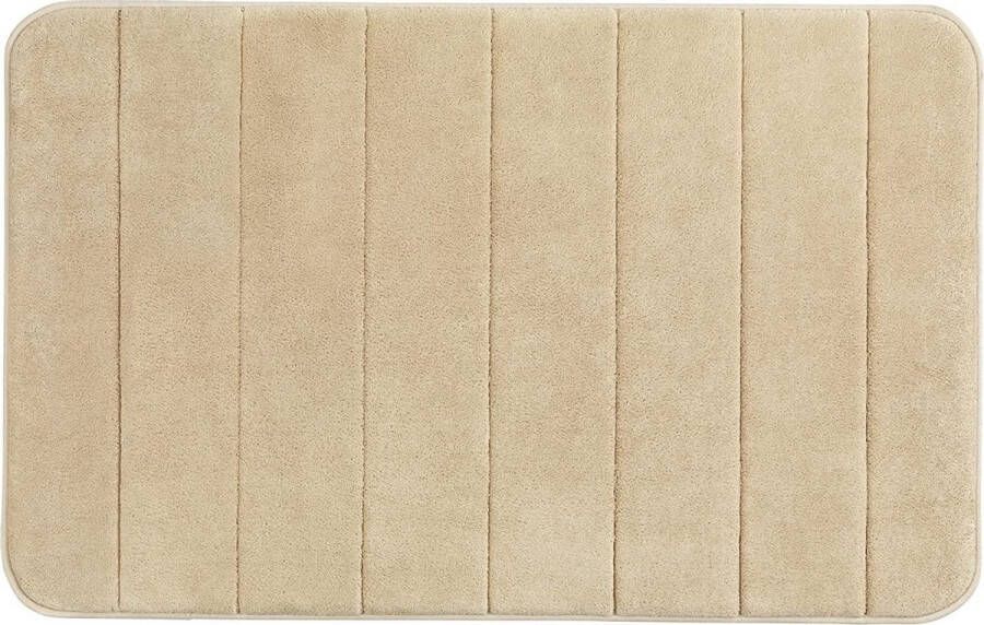 Wenko Badmat Foam 50 X 80 Cm Polyester Beige