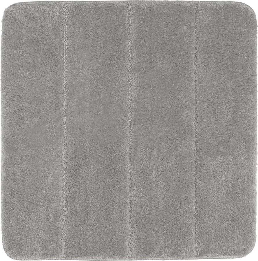 Wenko Badmat Steps 55 X 65 Cm Polyester Grijs