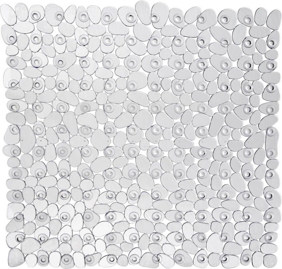 Wenko Anti slip Douchemat Paradise 54x54cm transparant Antislipmat