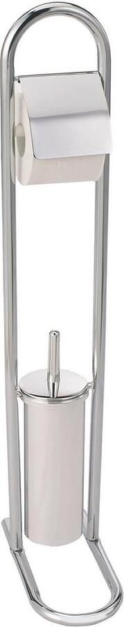 Wenko Kairo Wenko Toiletborstelhouder Kairo 15 cmx84 cmx28 cm Chroom