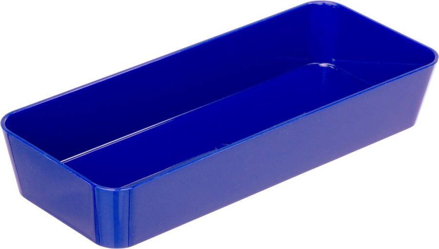 Wenko Opbergmand Polaris Kunststof Blauw 4x10x24cm