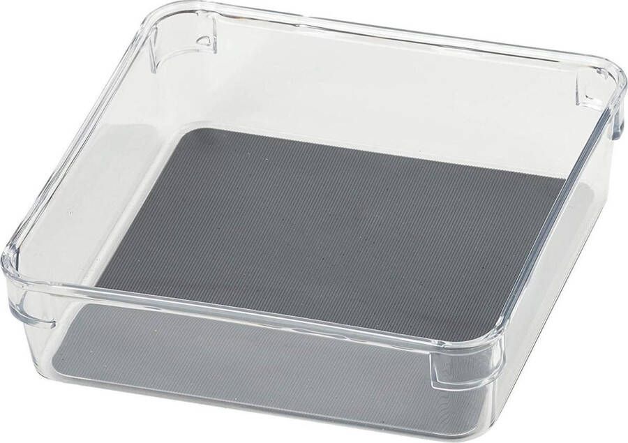 Wenko Ladenorganizer 16 X 16 X 4 5 Cm Transparant